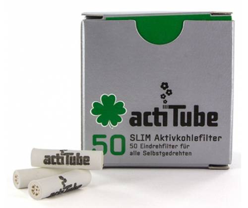 Ανταλλακτικό Φίλτρο actiTube Slim 50 Ενεργού Ανθρακα 7mm - Τιμή: 5,10€