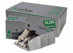 10x Ανταλλακτικό Φίλτρο actiTube Slim 50 Ενεργού Ανθρακα 7mm