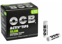 Φίλτρο OCB Slim 50 Ενεργού Ανθρακα 7mm