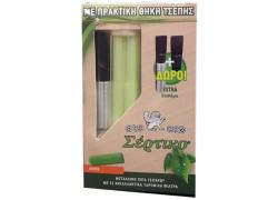 Σέρτικο Πιπάκι Πλαστικό με ανταλλακτικά Φίλτρα - Slim