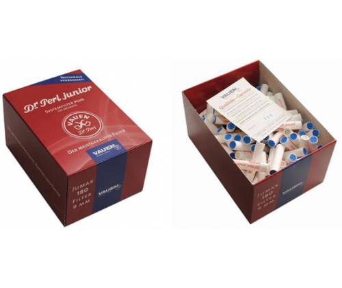 Vauen Φίλτρα πίπας 9mm 180τεμ. - Τιμή: 17,65€