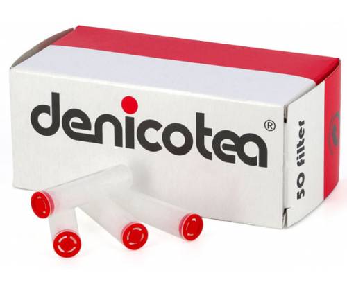 Denicotea Ανταλλακτικά Φίλτρα Πίπας 8mm - Short (Μήκος 35mm) - 50τεμ. - Τιμή: 8,90€