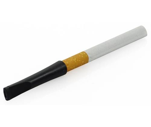 Denicotea Πιπάκι Τσιγάρου Denitip Μιας Χρήσης Regular 8mm Μαύρο - Μήκος 6cm - Τιμή: 2,95€