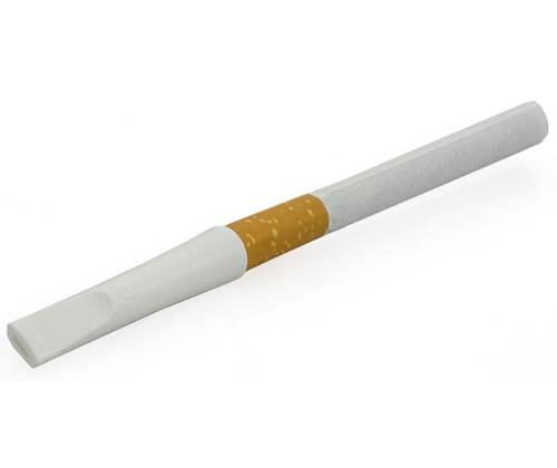 Denicotea Πιπάκι Τσιγάρου Denitip Μιας Χρήσης Regular 8mm Λευκό - Μήκος 6cm - Τιμή: 2,95€