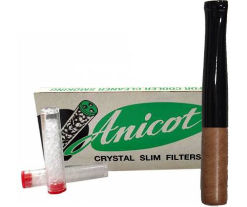 Luxor Anicot Cigarette Pipe Brown-Black (429) For Regular 8mm Cigarettes - Price: 14,90€