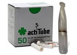 Pipex Acrylic Cigarette Pipe for Replacement Filter ActiTube 7mm - Extra Slim 5.7mm - White