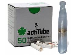 Pipex Acrylic Cigarette Pipe for Replacement Filter ActiTube 7mm - Extra Slim 5.7mm - Blue Light