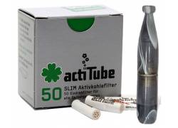 Pipex Acrylic Cigarette Pipe for Replacement Filter ActiTube 7mm - Extra Slim 5.7mm - Grey