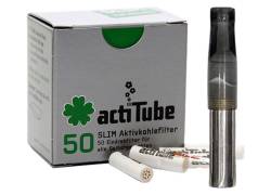 Pipex Acrylic Cigarette Pipe for Replacement Filter ActiTube 7mm - Regular 8mm - Grey