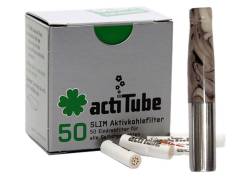 Pipex Acrylic Cigarette Pipe for Replacement Filter ActiTube 7mm - Regular 8mm - Brown Light