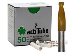 Πίπα Τσιγάρου Pipex Ακρυλική για Ανταλλακτικό Φίλτρο ActiTube 7mm - Regular 8mm - Κίτρινο