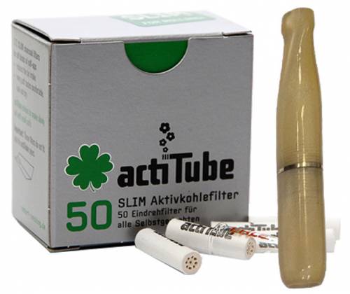 Pipex Acrylic Cigarette Pipe for Replacement Filter ActiTube 7mm - Slim 6mm - Pale Yellow -  Price: 17,30€