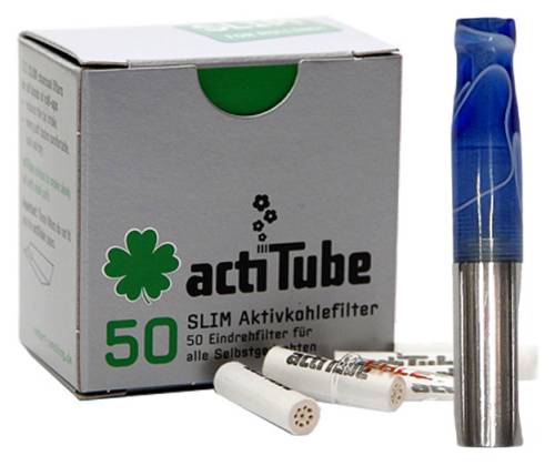 Pipex Acrylic Cigarette Pipe for Replacement Filter ActiTube 7mm - Regular 8mm - Blue Light - Price: 18,50€