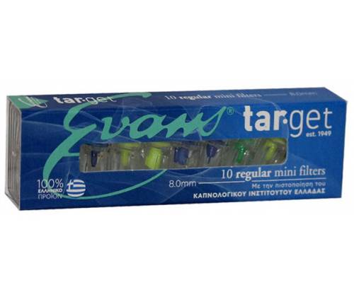Evans Target Πιπάκι - Regular 30τεμ - Τιμή: 9,75€