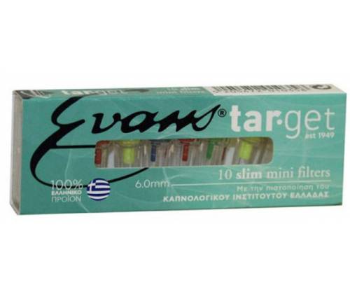 Evans Target Πιπάκι - Slim - Τιμή: 0,33€
