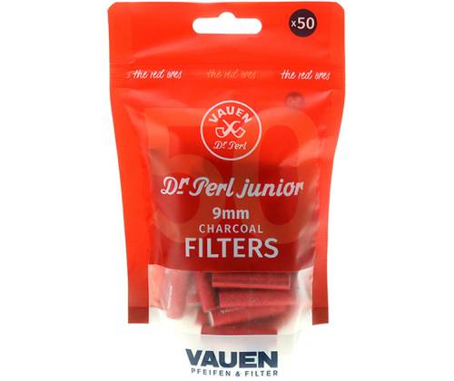 Vauen Φίλτρα πίπας Bag Red - 9mm 50τεμ. - Τιμή: 6,90€