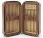 Δερμάτινη Πουροθήκη για 6 Πούρα Καφέ - 20.5x11x8cm (4051) - Τιμή: 49,50€