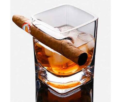 Cigar Case - Glass Tumbler 320ml -  Price: 12,90€