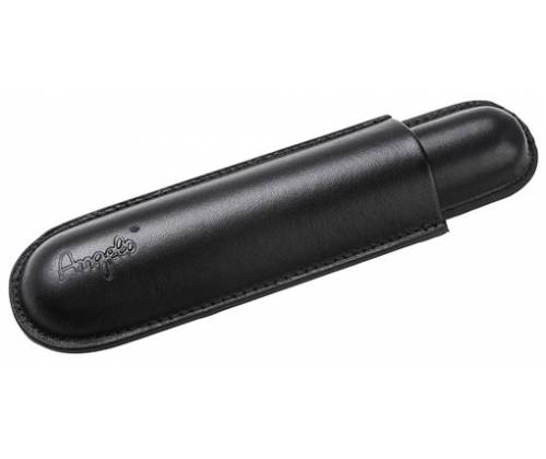 Πουροθήκη Angelo για 1 Πούρο Μαύρη - 16cm/23mm - Τιμή: 24,50€