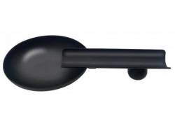 Σταχτοδοχείο Μεταλλικό Gentelo 1 θέσης για Πούρα 15,5cm Μαύρο (1182)