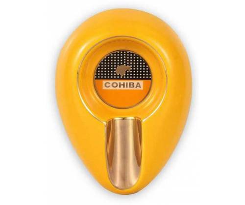 Σταχτοδοχείο Κεραμικό Cohiba 1 θέσης για Πούρα Κίτρινο - ASH-17-2 - Τιμή: 19,40€