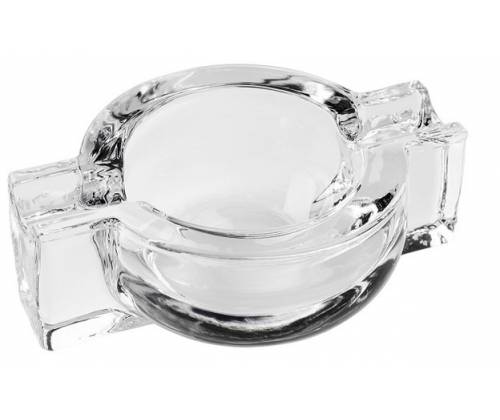 Angelo Σταχτοδοχείο Γυάλινο 2 θέσεων 12.5cm για Πούρα  - 422210 - Τιμή: 7,80€