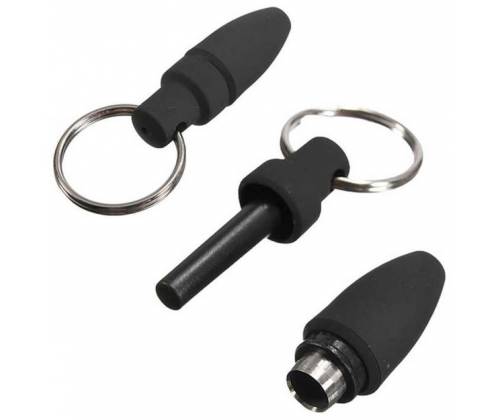 Πουροκόφτης Bullet Punch Μπρελόκ Μαύρο (611) - 40mm - Τιμή: 2,90€