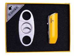 Σετ Αναπτήρας για Πούρο Cohiba με Πουροκόφτη