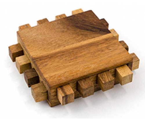 Ξύλινος Κατασκευαστικός Γρίφος Λογικής Chip - Τιμή: 10,00€