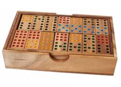 Ξύλινο Επιτραπέζιο Ντόμινο 9" (Dominoes 9")