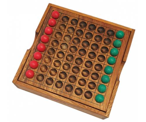 Ξύλινο Επιτραπέζιο ΤαΪλανδέζικη Ντάμα (Thai Checkers) - Τιμή: 12,00€