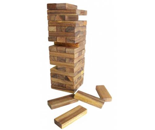 Ξύλινο Επιτραπέζιο Jenga Large - Τιμή: 35,00€