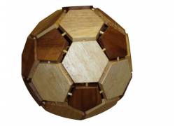 Ξύλινος Κατασκευαστικός Γρίφος Μπάλα Ποδοσφαίρου (Football)