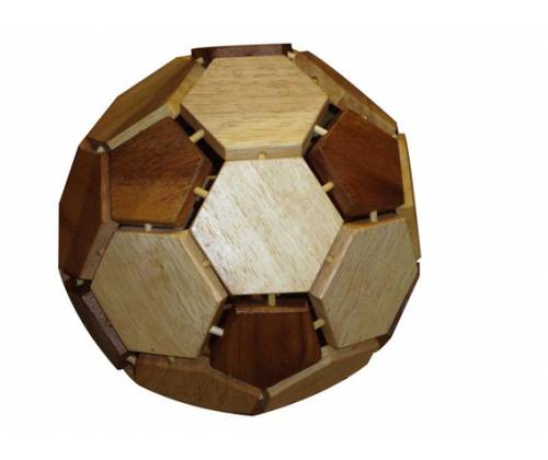 Wooden Construction Puzzle Soccer Ball (Football) -  Price: 42,00€