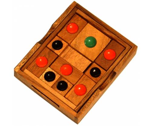 Wooden Logic Puzzle Khun Phaen Medium -  Price: 13,00€