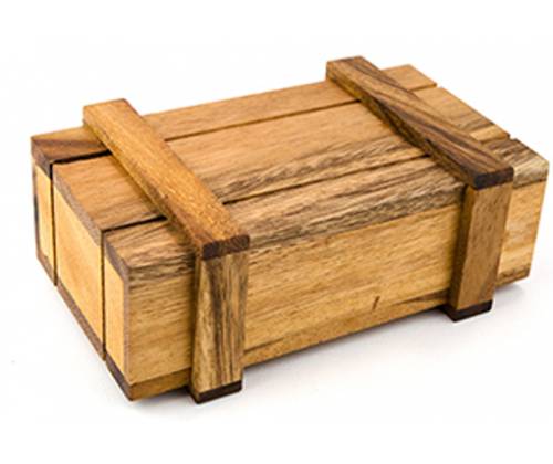 Ξύλινος Γρίφος Λογικής Σε Κουτί Secret Box Large - Τιμή: 15,00€