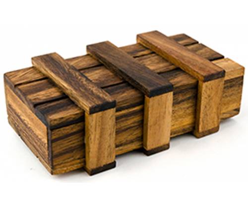 Ξύλινος Γρίφος Λογικής Σε Κουτί Double Secret Box Large - Τιμή: 16,00€