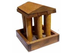 Ξύλινος Κατασκευαστικός Γρίφος Λογικής Parthenon