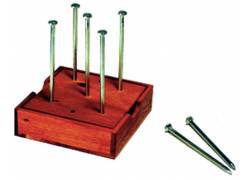 Wooden Logic Puzzle Nail