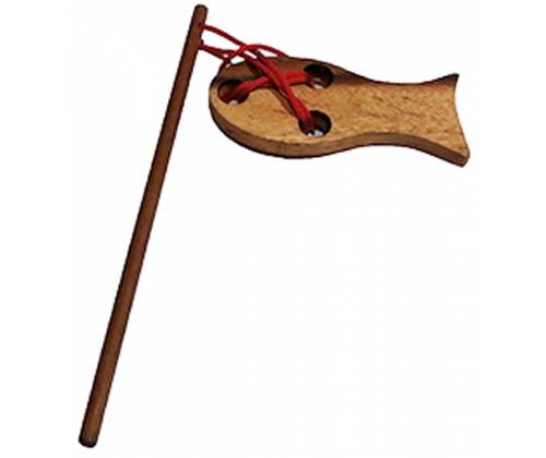 Ξύλινος Γρίφος Με Σχοινιά & Κόμπους Fishing - Τιμή: 6,00€