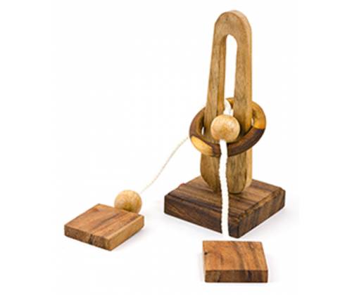 Wooden Puzzle With Ropes & Knots Lord Of The Ring -  Price: 12,00€