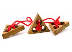 Ξύλινος Γρίφος Με Σχοινιά & Κόμπους Τree Tiger