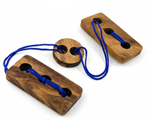 Ξύλινος Γρίφος Με Σχοινιά & Κόμπους Τree Bread - Τιμή: 6,00€