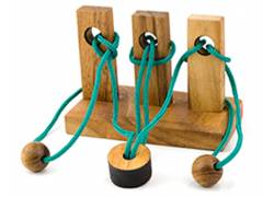 Ξύλινος Γρίφος  Με Σχοινιά & Κόμπους Tree Tower