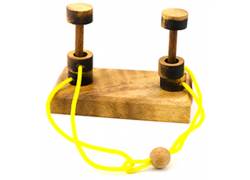 Ξύλινος Γρίφος Με Σχοινιά & Κόμπους Two Lack Pilone