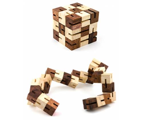 Ξύλινος Σχεδιαστικός Γρίφος All Your Style Snake 3D - Τιμή: 12,00€