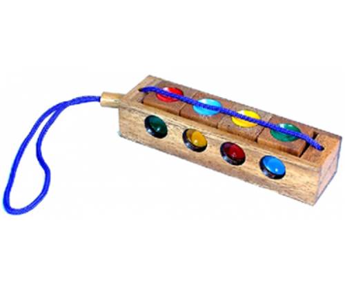 Ξύλινος Γρίφος Λογικής Crazy Four - Τιμή: 8,00€