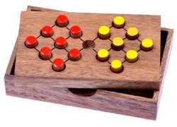 Wooden Logic Puzzle Switch Sixteen