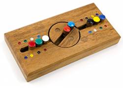 Wooden Logic Puzzle Secret Code