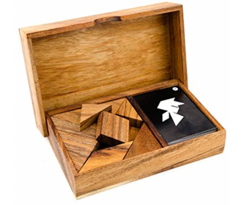 Ξύλινο Επιτραπέζιο Παιχνίδι Double Tangram - Τιμή: 30,00€